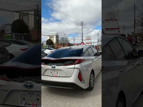 2020 Toyota Prius Prime in Gray for sale at Forbes Waterloo Toyota in Waterloo, ON
