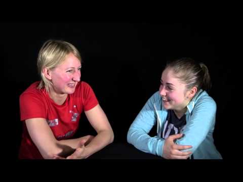 England v Wales - Squash players Alison Waters & Tesni Evans look ahead to Glasgow 2014