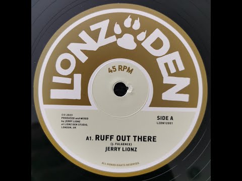 LIONZ DEN 12″ VINYL RECORD “RUFF OUT THERE” MASSIVE TUNE! LONG TIME AWAITED DUBPLATE EMPERORFARI