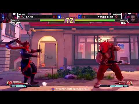SFV - Akuma ( Kami ) vs Zeku ( AngryBird )