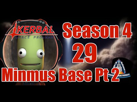 Minmus Surface Base Habitat[28] Kerbal Space Program Career 1.8 Modded