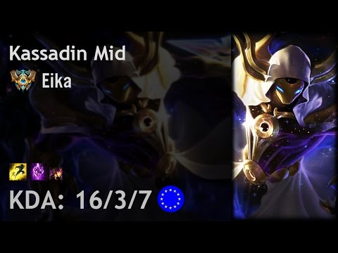 Kassadin Mid vs Ryze - Eika - EUW Challenger Patch 7.7