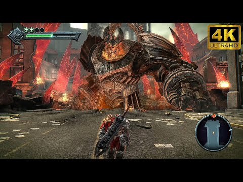 Darksiders: Warmastered Edition PC [4K 60 FPS ]Gameplay | Deadly Boss Fight | UltranexthdGaming