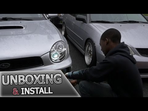 Bugeye Halos Headlights | Spec D tuning