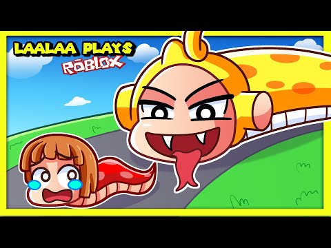 💛 Becoming the BIGGEST SNAKE in Roblox! | LaaLaa Plays Roblox Be A Snake