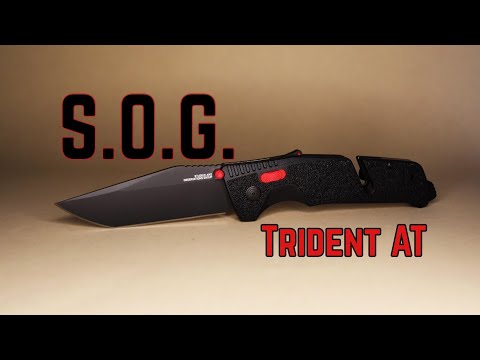 S.O.G. Trident AT Pocket Knife Unboxing/Close Look!!! #S.O.G. #SOG #Unboxing