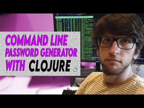 Clojure Command Line Application Tutorial