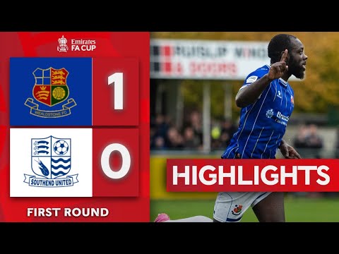 FC Wealdstone 1-0 FC Southend United Southend-On-Sea