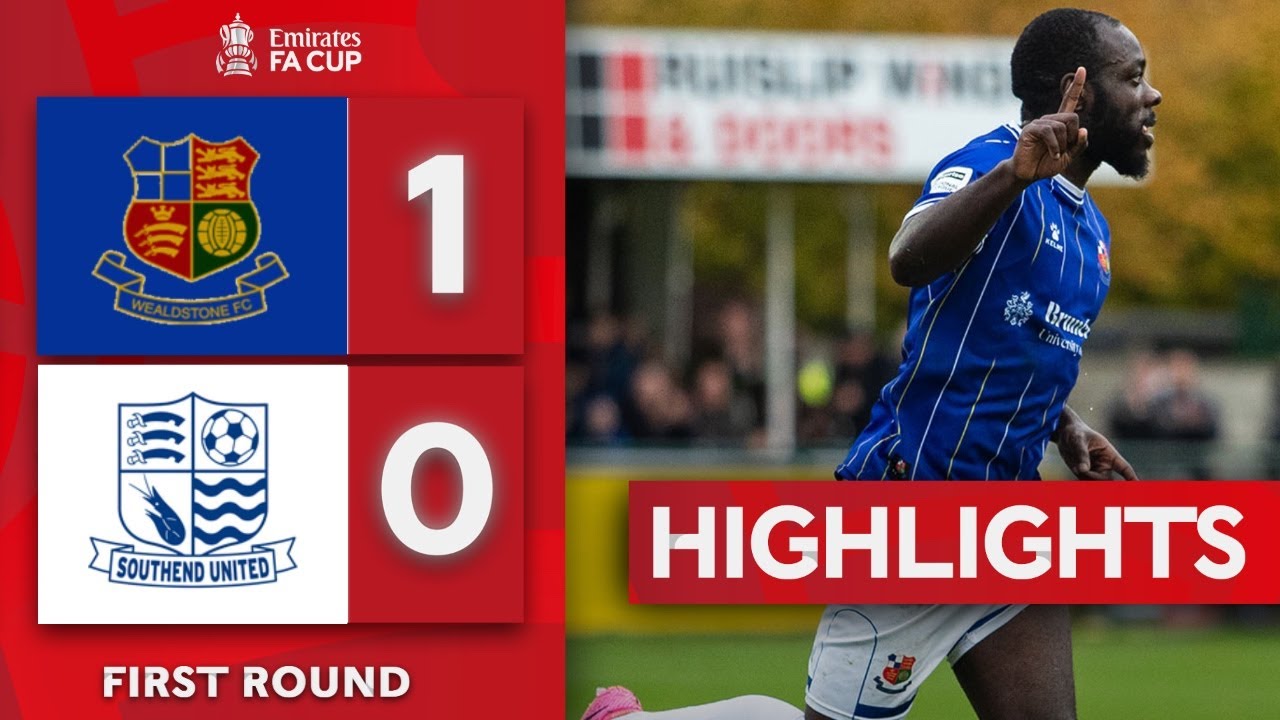 Wealdstone vs Southend All Goals & Highlights
