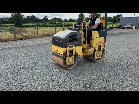 BOMAG BW80AD-5 DIESEL DOUBLE DRUM RIDE ON ROLLER - Image 2