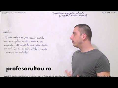 problema rezolvata cu impartirea numerelor naturale cu rezultat numar zecimal - profesorultau.ro