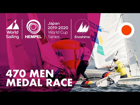 470 Men Medal Race | Hempel World Cup Series Enoshima 2019