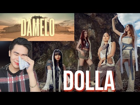 DOLLA feat. Hard Lights - DAMELO (Official Lyric Video) | REACTION