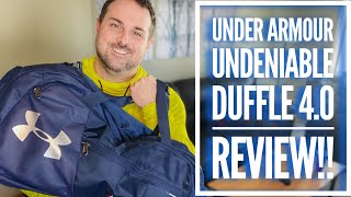 My FAVOURITE Gym Bag!!! Under Armour Undeniable Duffle Bag 4.0 Medium Review!