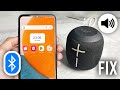 How To Fix Bluetooth Speaker Connected But No Sound Full Guide
