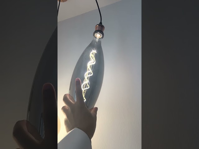 انارة فيلمنت ديكور طويلة رمادي