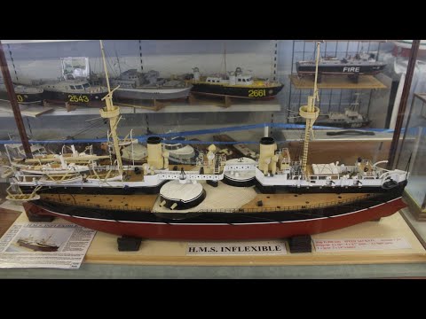HMS Inflexible 1881 & 1885 | Deans Marine open weekend 2021