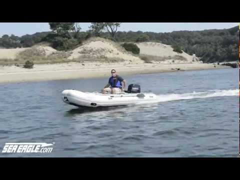 Sea Eagle 12'6 Sport Runabout Drop Stitch Inflatable Raft Deluxe Package video poster