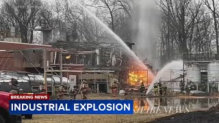 Massive NJ explosion felt across the region; 4 critically injured