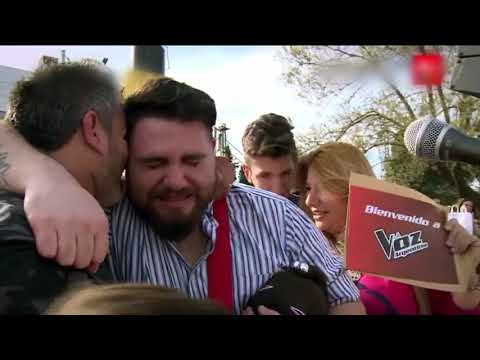 EVA   DUVAL   TIA Y MADRINA   JONY BISOTTO EN LA VOZ ARGENTINA