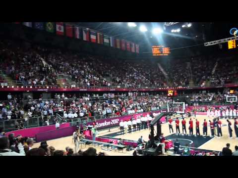 LONDRES 2012 - JO - USA vs TUNISIE - DREAM TEAM