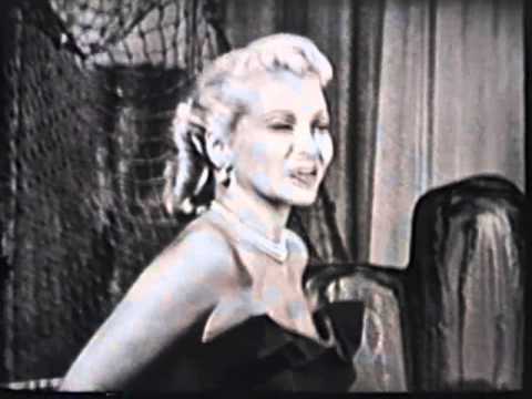 Monica Lewis on the Alan Young Show - early 1950's