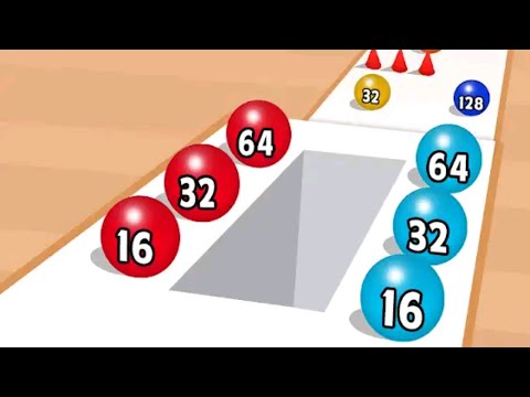 Ball 2048 Run-Dancing Balls Fun All Levels 1 To 20 Gameplay Part 1