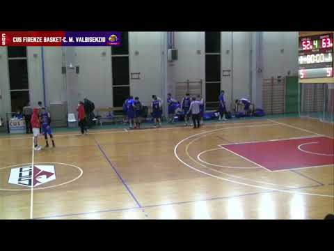 Serie D - Cus Firenze Basket vs C.M. Valbisenzio