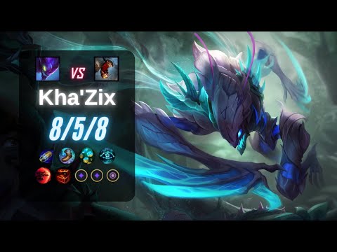 Kha'Zix Jungle vs Fiddlesticks - EUW LoL Challenger 13.9