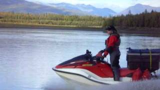 preview picture of video 'Jet Skiing in Alaska'