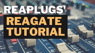 Video thumbnail for How To Set Your Noise Gate (Gate) In OBS Using ReaPlugs' ReaGate by Andrew Alliance