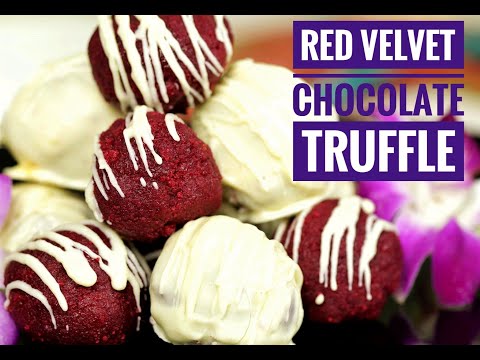 EASIEST RED VELVET CHOCOLATE TRUFFLE YOU CAN MAKE