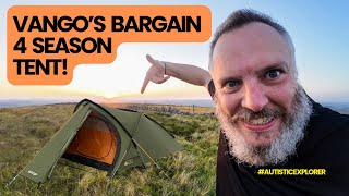 Vango Hydra 200: 4 Season Tent or Just Another Wannabe?! #wildcampingscotland #autisticexplorer