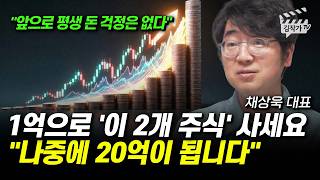 1억으로 '이 2개 주식' 사세요, 나중에 20억이 됩니다 (채상욱 대표)