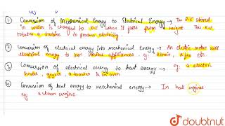 ENERGY FORMS ARE INCONVERTIBLE ?