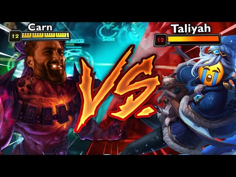 Rank 1 Nasus Hard Carries Masters vs Taliyah Mid. Nasus 1v5 | Carnarius | League of Legends