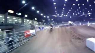 preview picture of video 'Izabel Redmond OR Arenacross 50cc Open 2-13-15'
