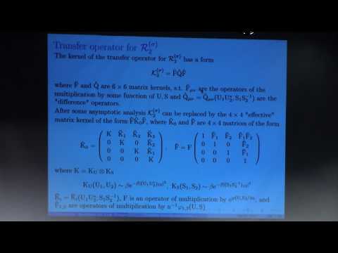 M. Shcherbina (1.2) Transfer matrix approach to 1d random band matrices.