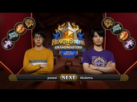 Posesi vs Alutemu | 2021 Hearthstone Grandmasters Asia-Pacific | Final | Season 2 | Week 2