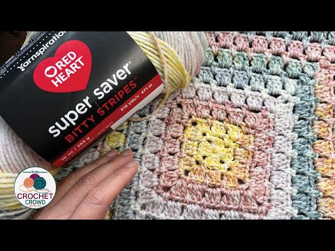 Left Hand Crochet for Beginners Baby Blanket Pattern The Crochet Crowd