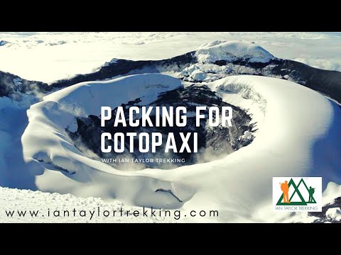 Packing to Climb Cotopaxi