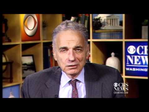 Nader on retiring: "There's a lot more work to do"