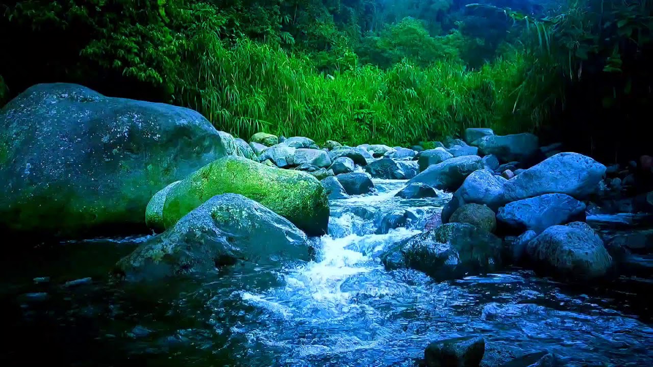 💤 River White Noise for Deep Sleep | Nature Ambience, Relaxation, Focus, Meditation