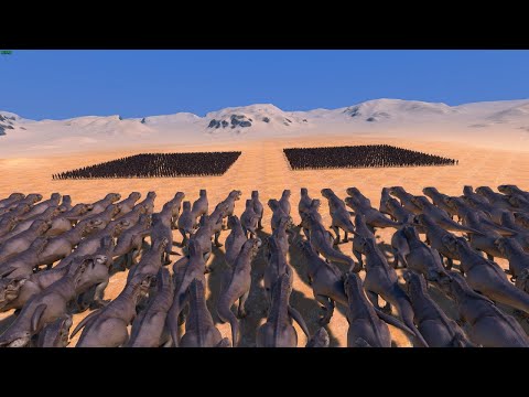 250 T-REX vs. 5000 ARCHER | Ultimate Epic Battle Simulator
