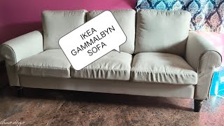 IKEA GAMMALBYN 3 SEATER SOFA INSTALLATION 