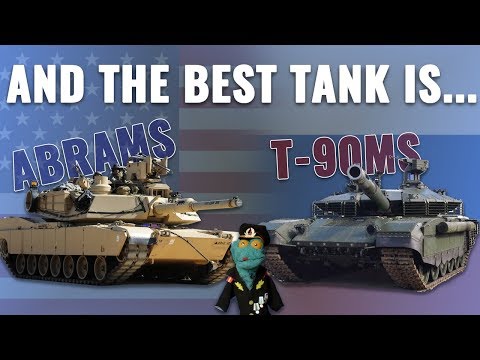 How does M1A2 SEP v3 Abrams compare with its main rival T-90MS?