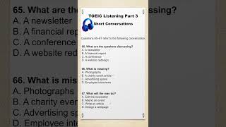 TOEIC Listening 🎧 #englisheveryday #toeiclistening #toptrending #hoctienganhmoingay #englishroutine