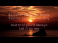 Let It Be Me -The Everly Brothers - with lyrics