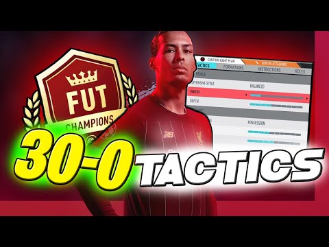 BEST 30-0 CUSTOM TACTICS AND INSTRUCTIONS! - FIFA 20 ULTIMATE TEAM (PRO PLAYER)