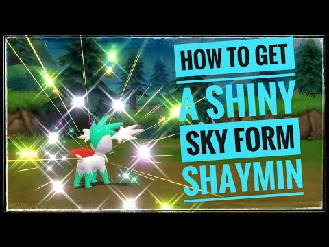 How to change SHAYMIN into his SKY FORM - BDSP